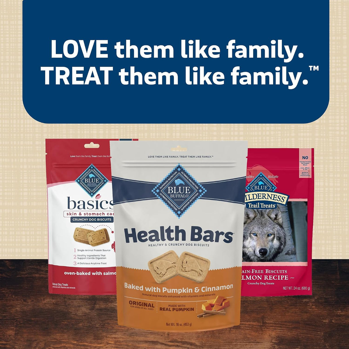 Blue Buffalo Health Bars Pumpkin & Cinnamon Dog Biscuits, 16 oz Father Jim Norris notebooks