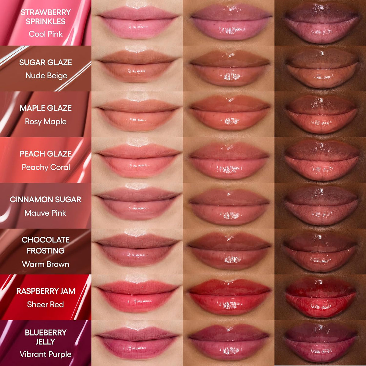 LANEIGE Glaze Craze Tinted Lip Serum with Plumping Polypeptides Father Jim Norris notebooks
