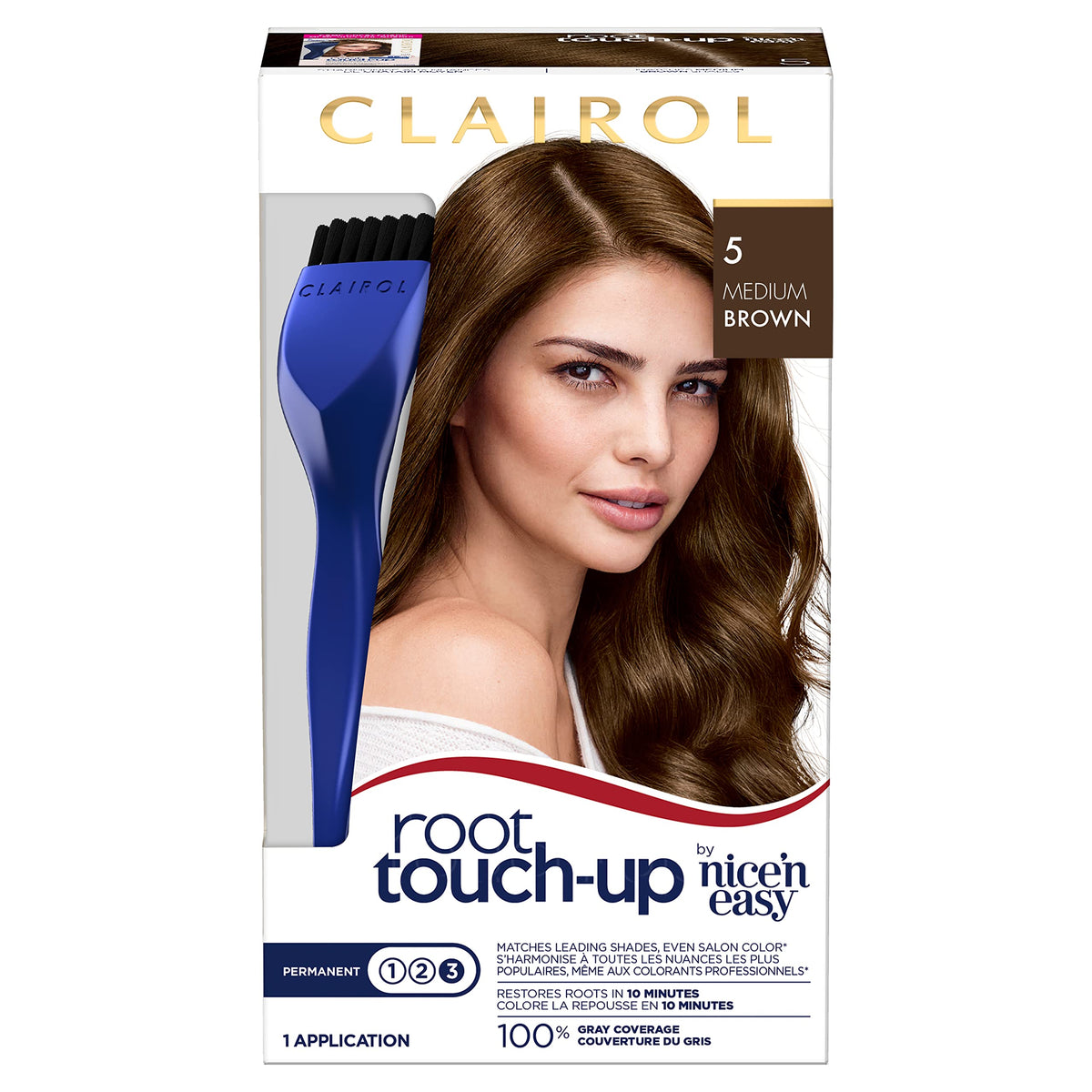 Clairol Root Touch Up Permanent Hair Dye, 5 Medium Brown, Pack of 1 Father Jim Norris notebooks