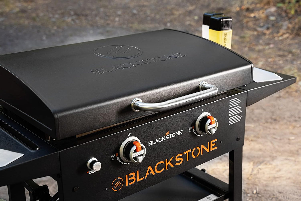 Blackstone® 1883 Original 28" Omnivore Griddle with Hood, Black Father Jim Norris notebooks