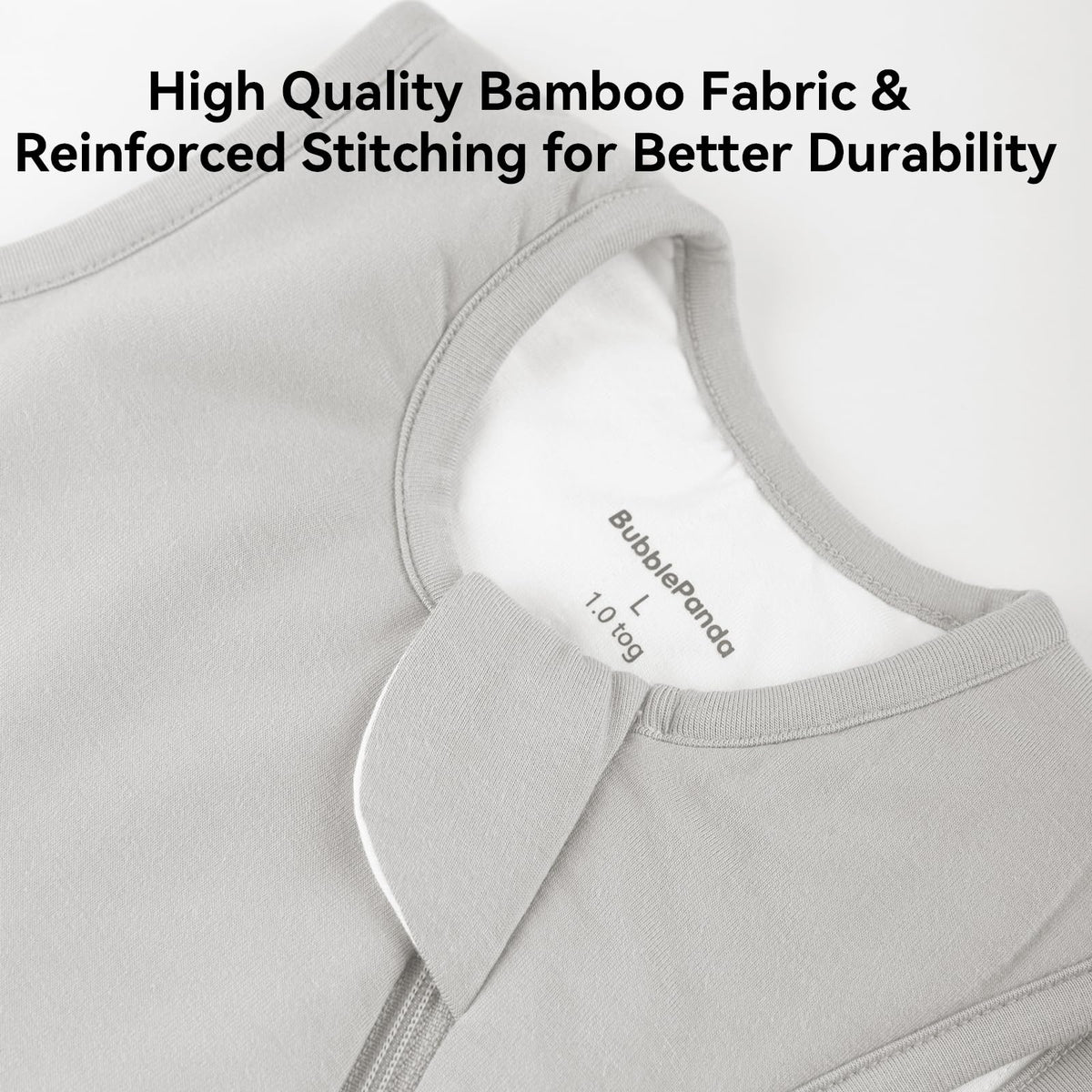 BubblePanda Rayon Made from Bamboo Sleep Sack 6-12 Months 1.0 Tog Baby
