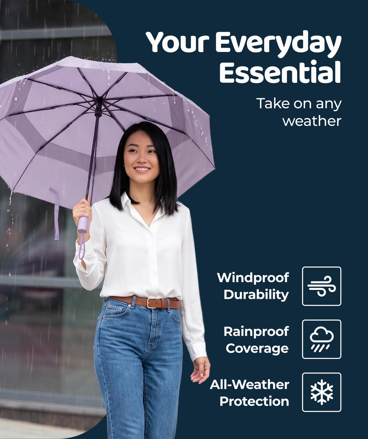 Windproof Travel Umbrella