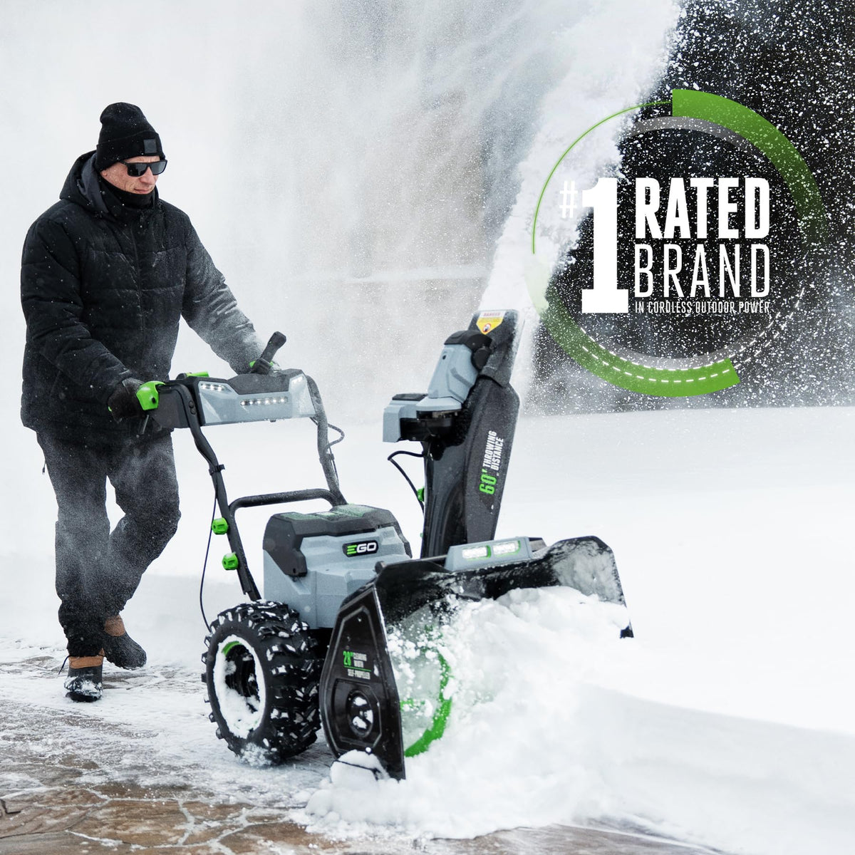 EGO Power+ 21" Electric Snow Blower, Gray/Black, Cordless Steel Auger, Includes (2) 56V 5.0Ah Batteries and Dual Port Charger, SNT2112 Father Jim Norris notebooks