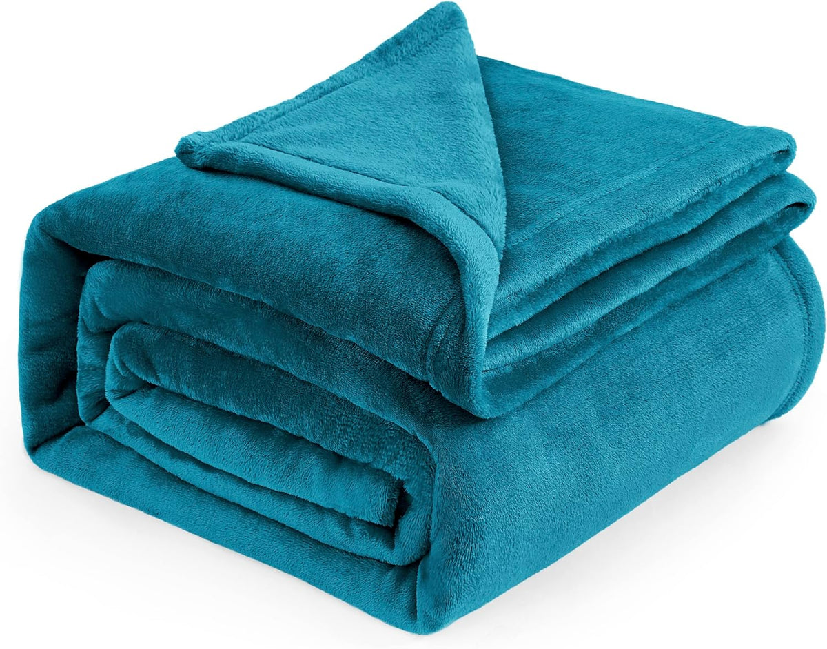 Bedsure Fleece Bed Blankets Queen Size