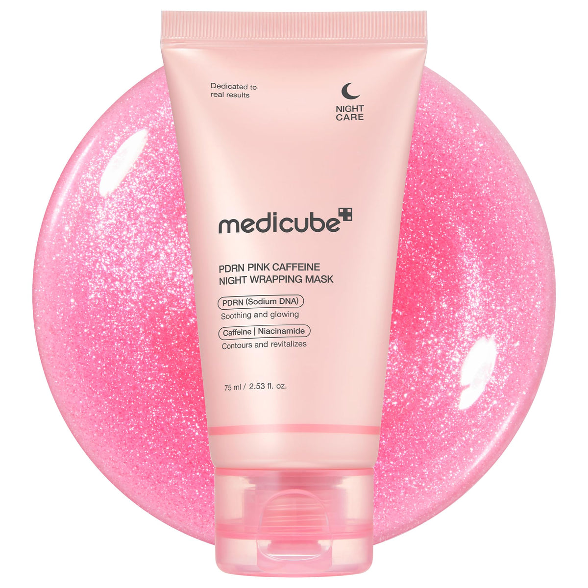 medicube Wrapping Mask Collagen Glazed Milky Glow - Daytime Peel Off Mask