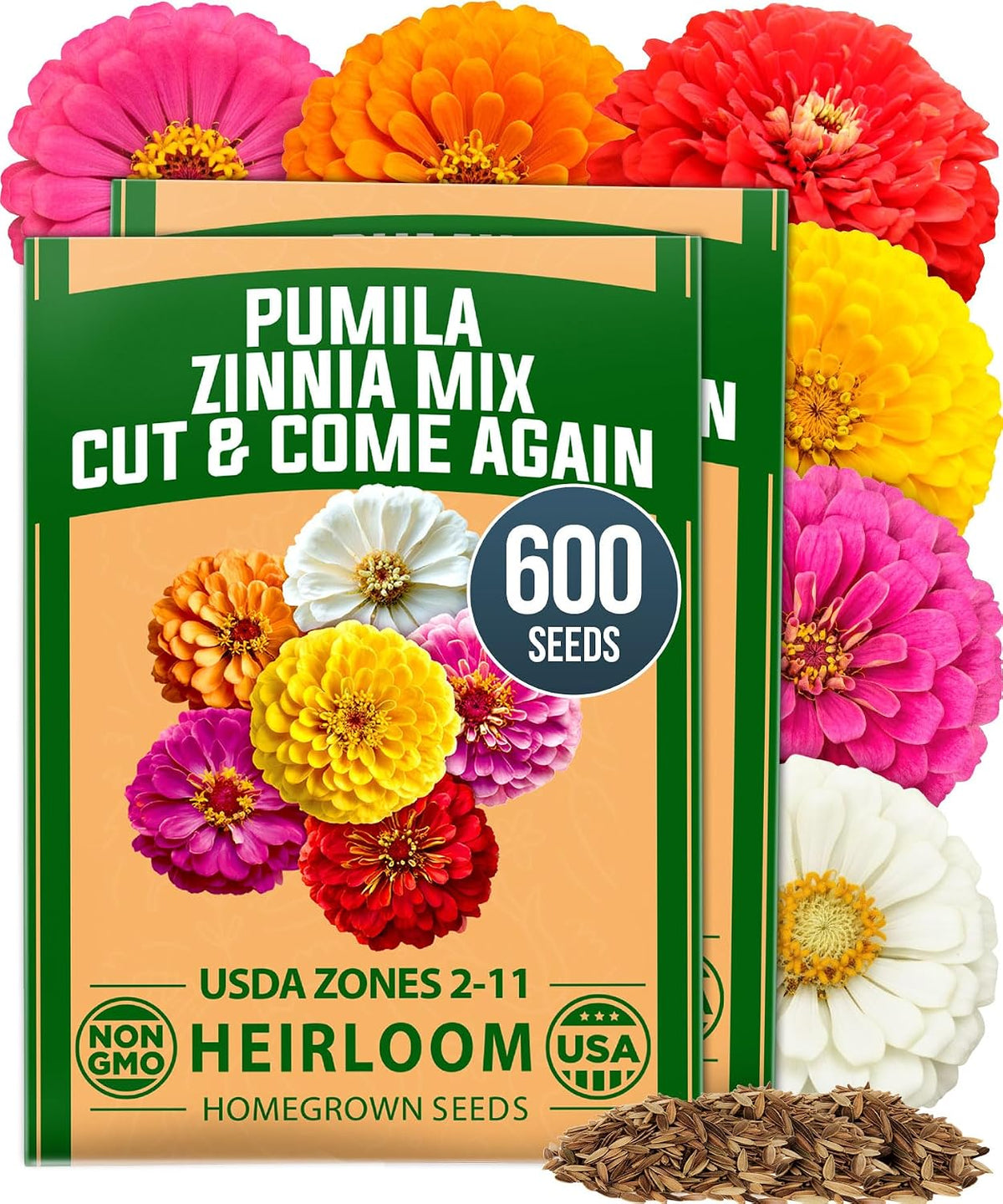 HOME GROWN 15 Herb Seed Variety Kit, 5100+ Seeds, Culinary Herb Kit Father Jim Norris notebooks
