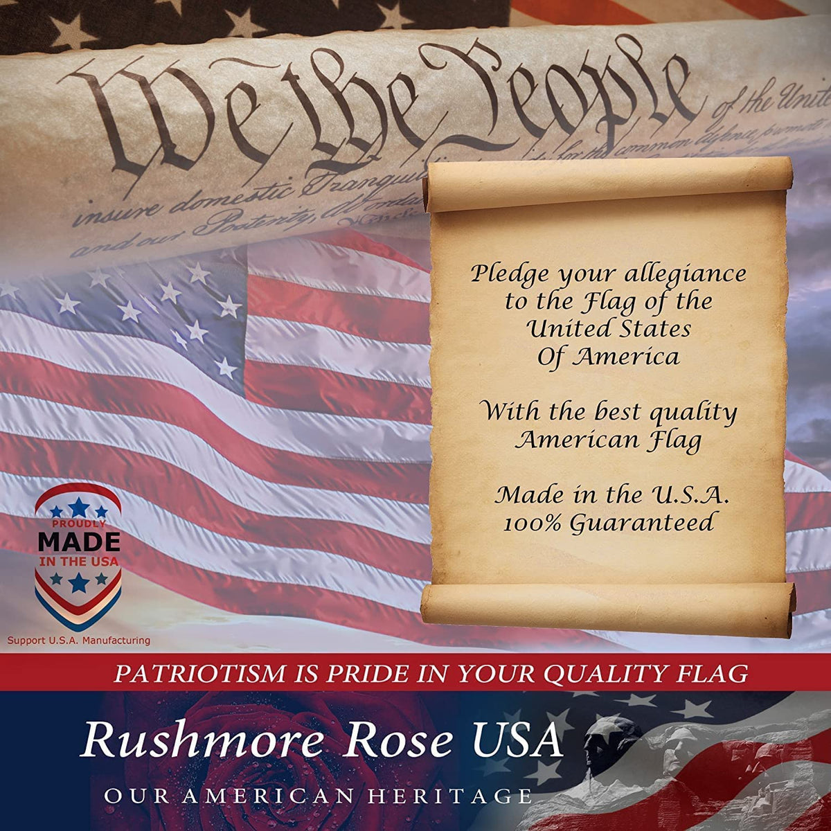 American Flags for Outside 3X5 (Pack of 10) -American Flag made in USA with Embroidered Stars and Sewn Stripes US Flag 3x5 Heavy Duty Outdoor Made in USA for High Wind- All Weather Flags Father Jim Norris notebooks