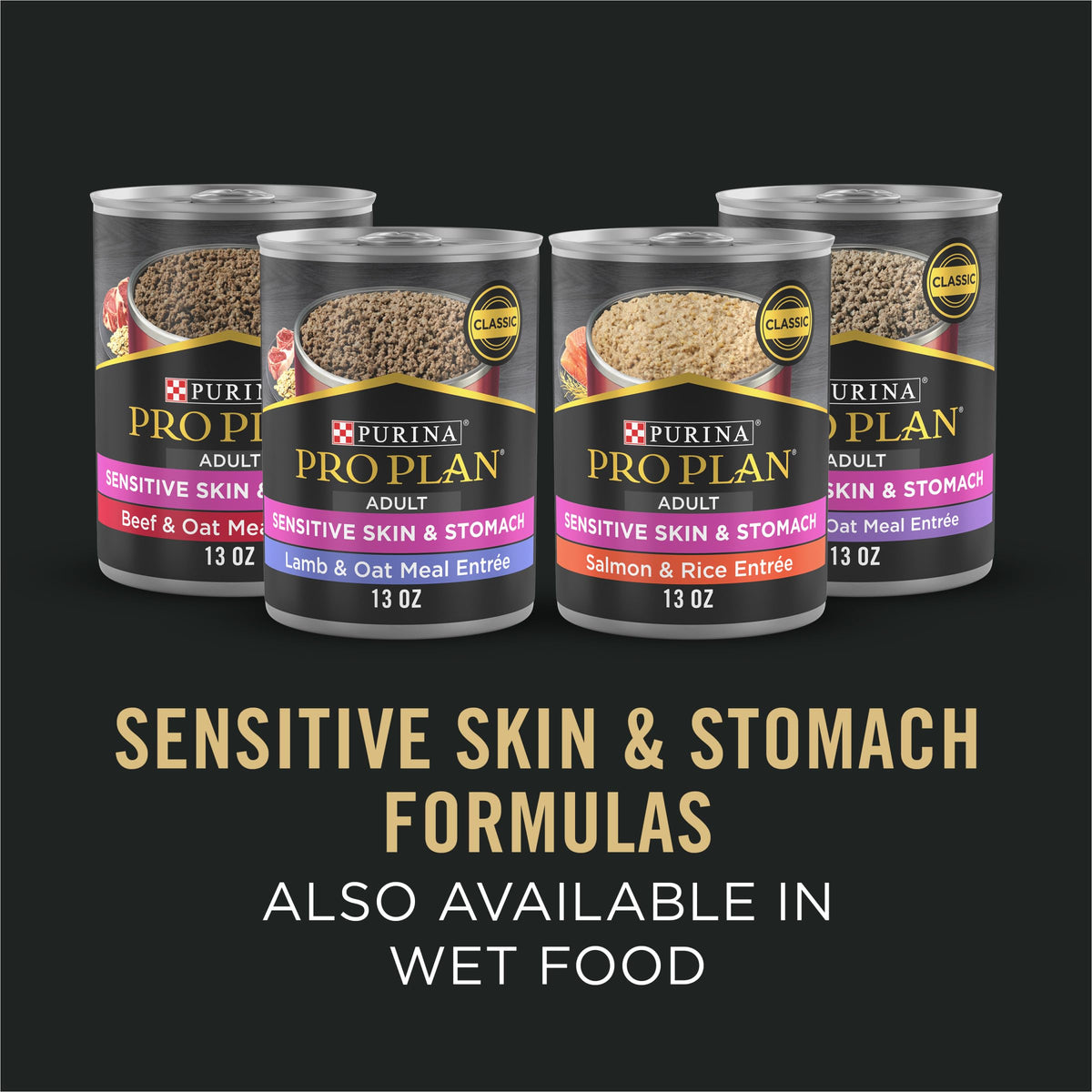Purina Pro Plan Sensitive Skin & Stomach Dry Dog Food, Salmon, 16 lb Bag