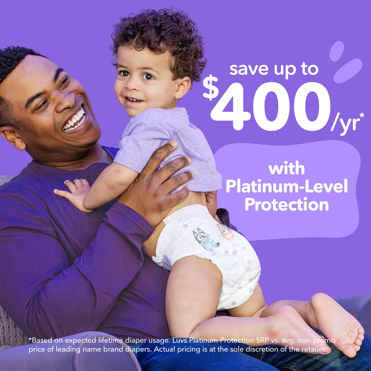 Luvs Platinum Protection Baby Diapers, Size S5 (20-37 lb), 172 Count