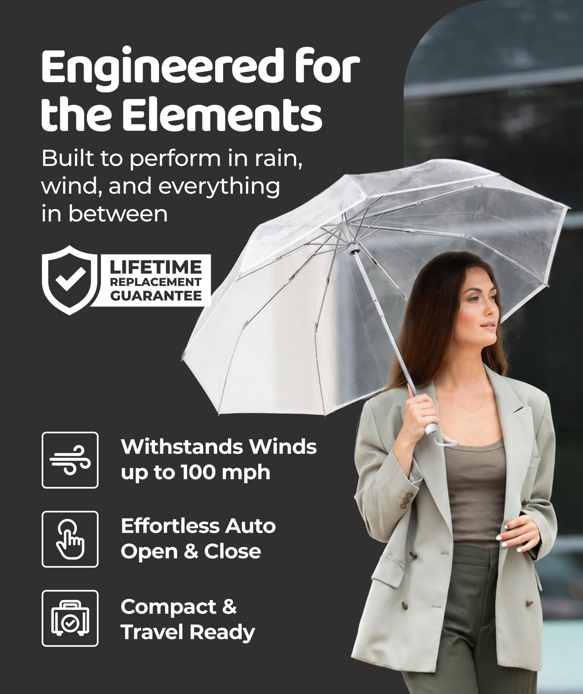 Windproof Travel Umbrella
