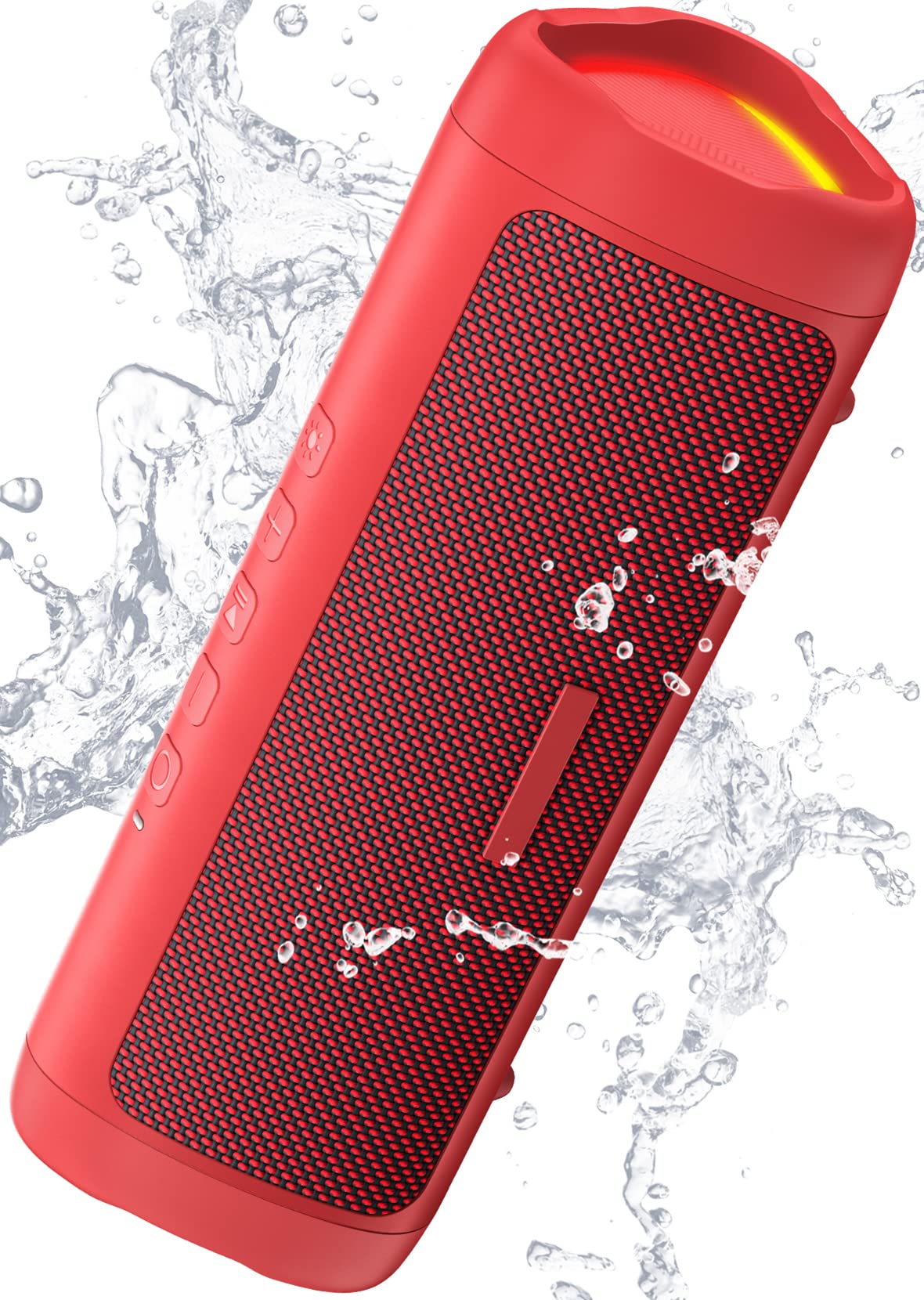 Bluetooth Speaker, 20W HD Sound, Portable Wireless, IPX5 Waterproof, Up to 24H Playtime, TWS Pairing, for Home/Party/Outdoor/Camping/Beach Essentials, Electronic Gadgets, Birthday Gift (Black) Father Jim Norris notebooks