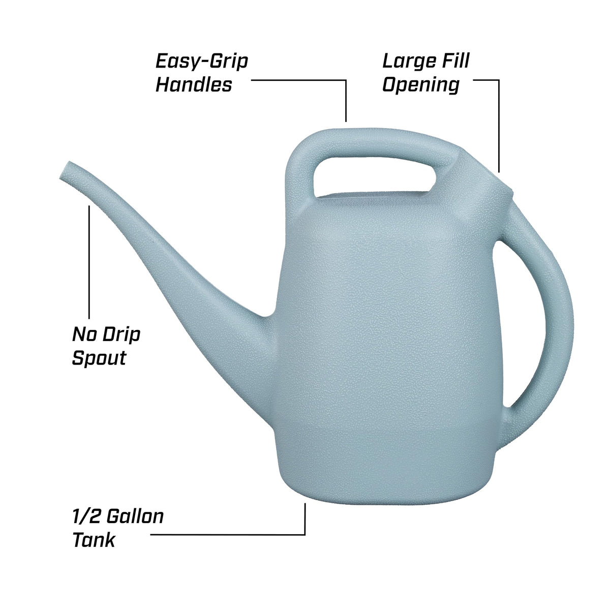CHAPIN 48000 1/2-Gallon Watering Can, Lightweight for Easy Watering Father Jim Norris notebooks