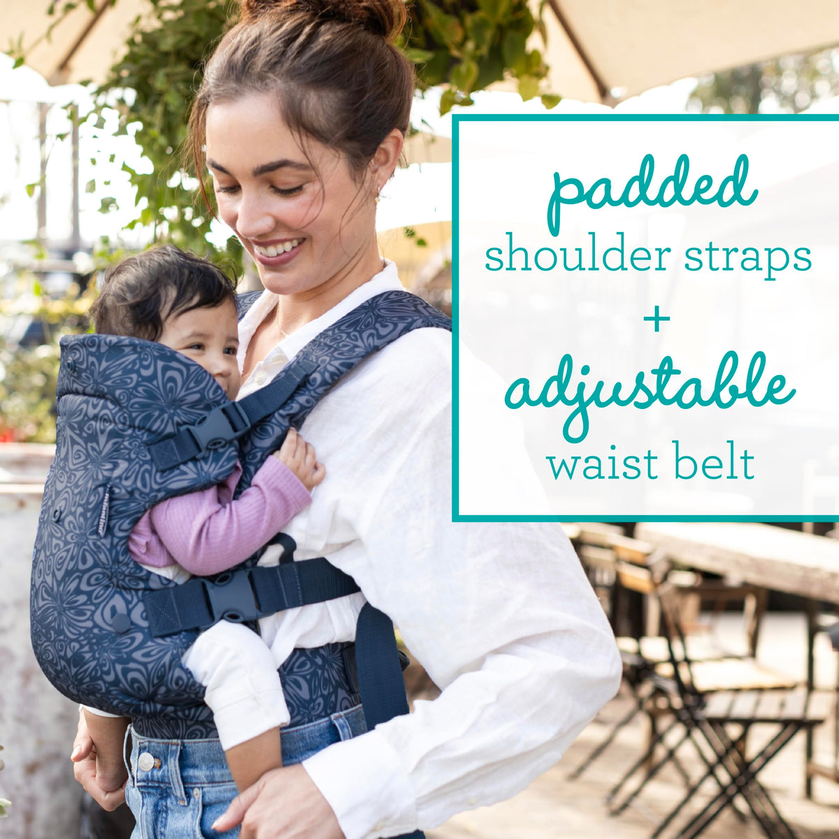 Infantino Flip 4-in-1 Baby Carrier Convertible Ergonomic, Gray
