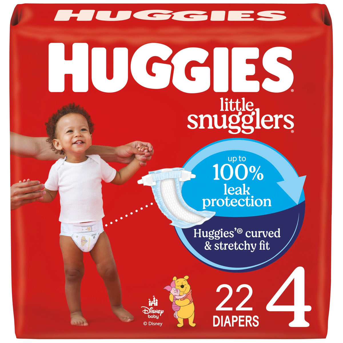 Huggies Little Snugglers Newborn Diapers, 144 Count