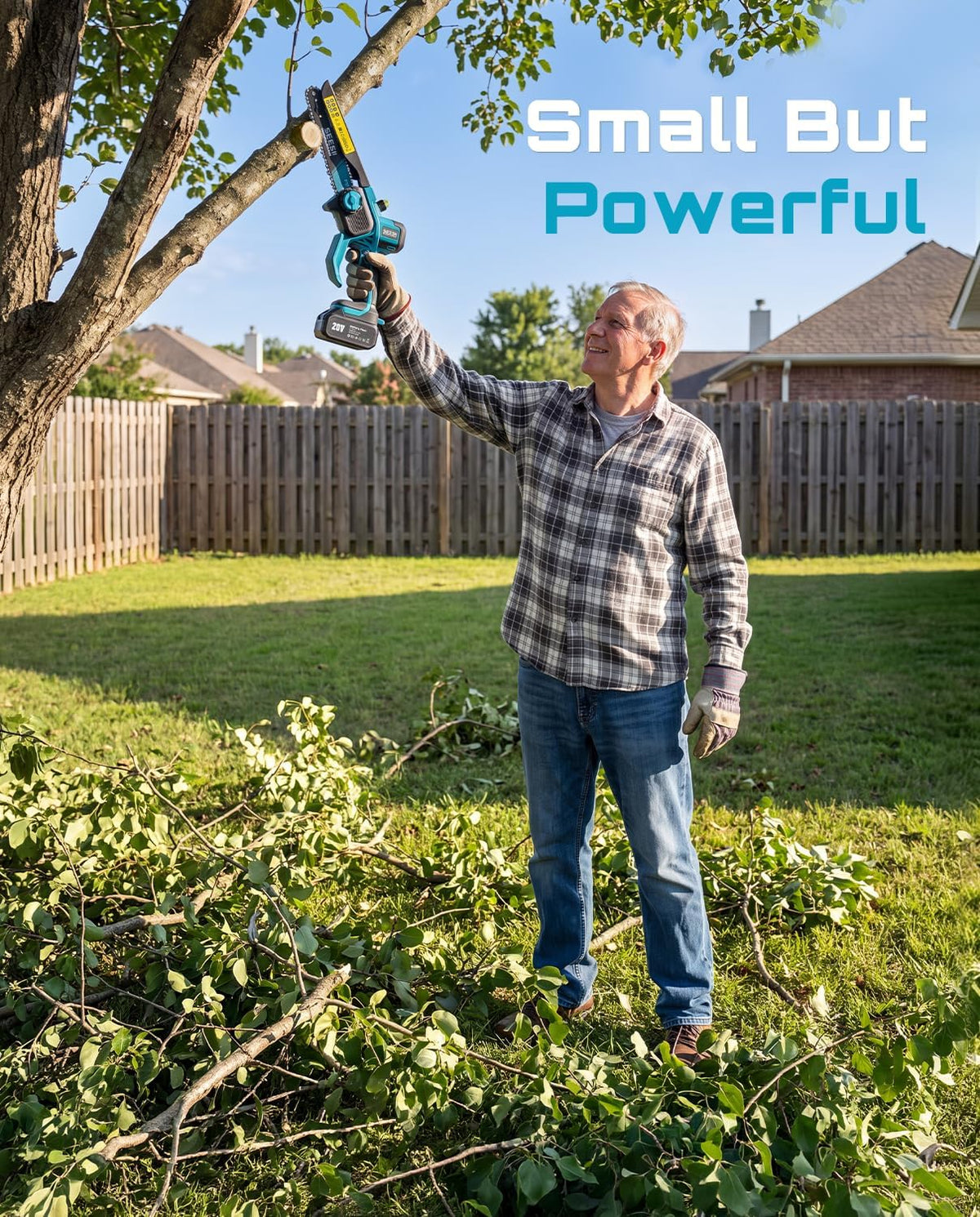 SEESII Flagship 8-Inch Cordless Mini Chainsaw, Upgraded Brushless Motor Father Jim Norris notebooks