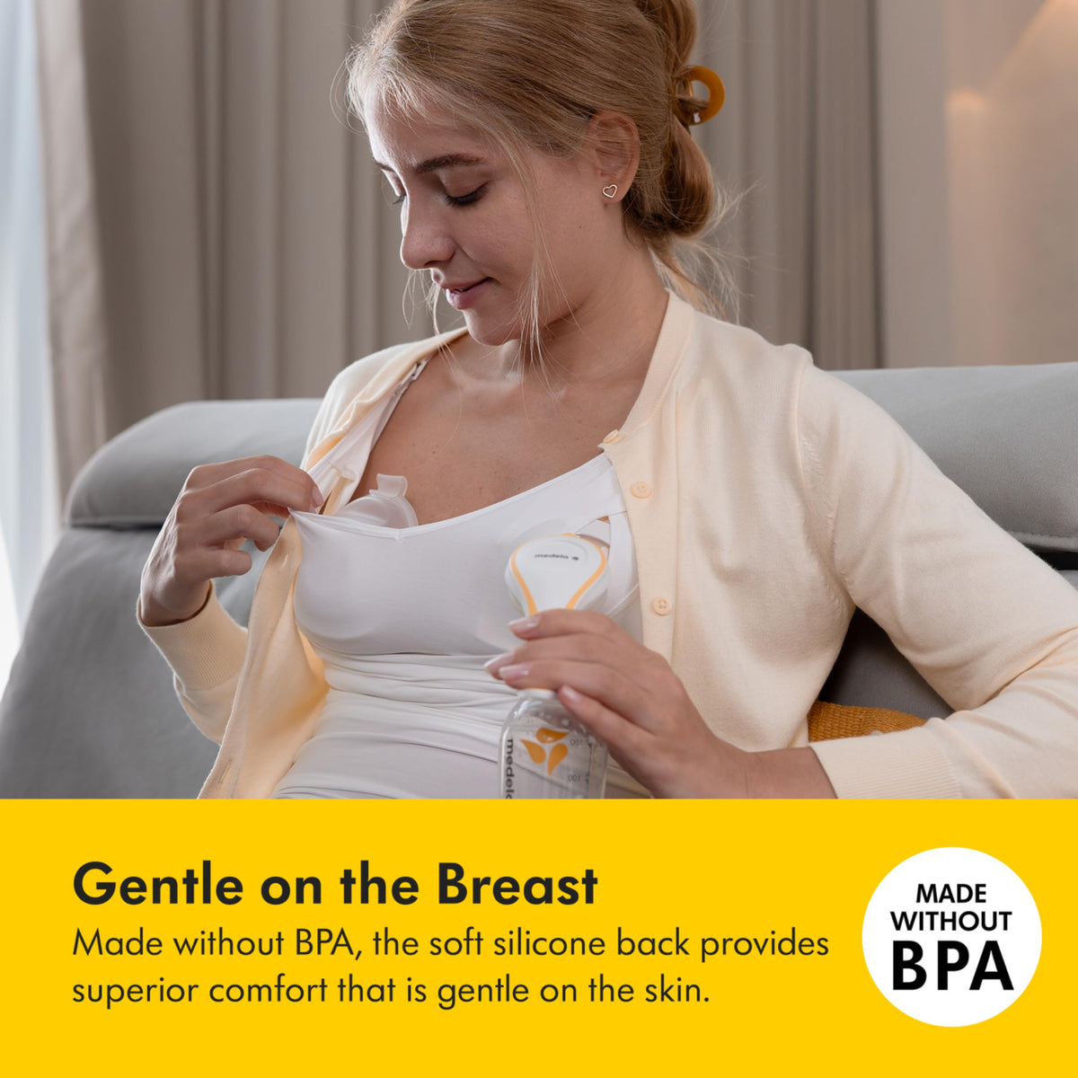 Medela Harmony Manual Breast Pump, On-the-Go, More Milk Output