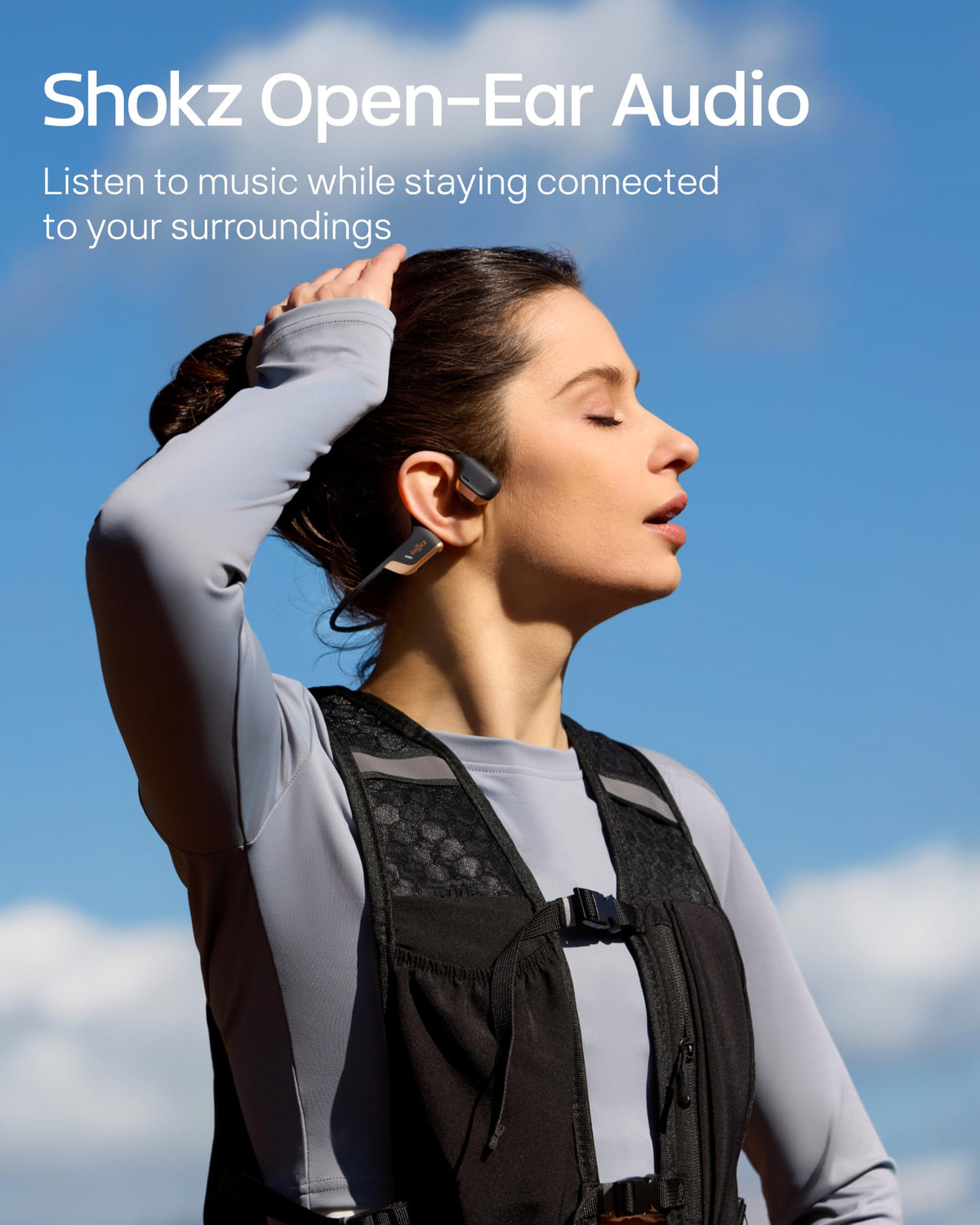 SHOKZ OpenRun Pro 2 Bone Conduction Bluetooth Sport Headphones, Black Father Jim Norris notebooks