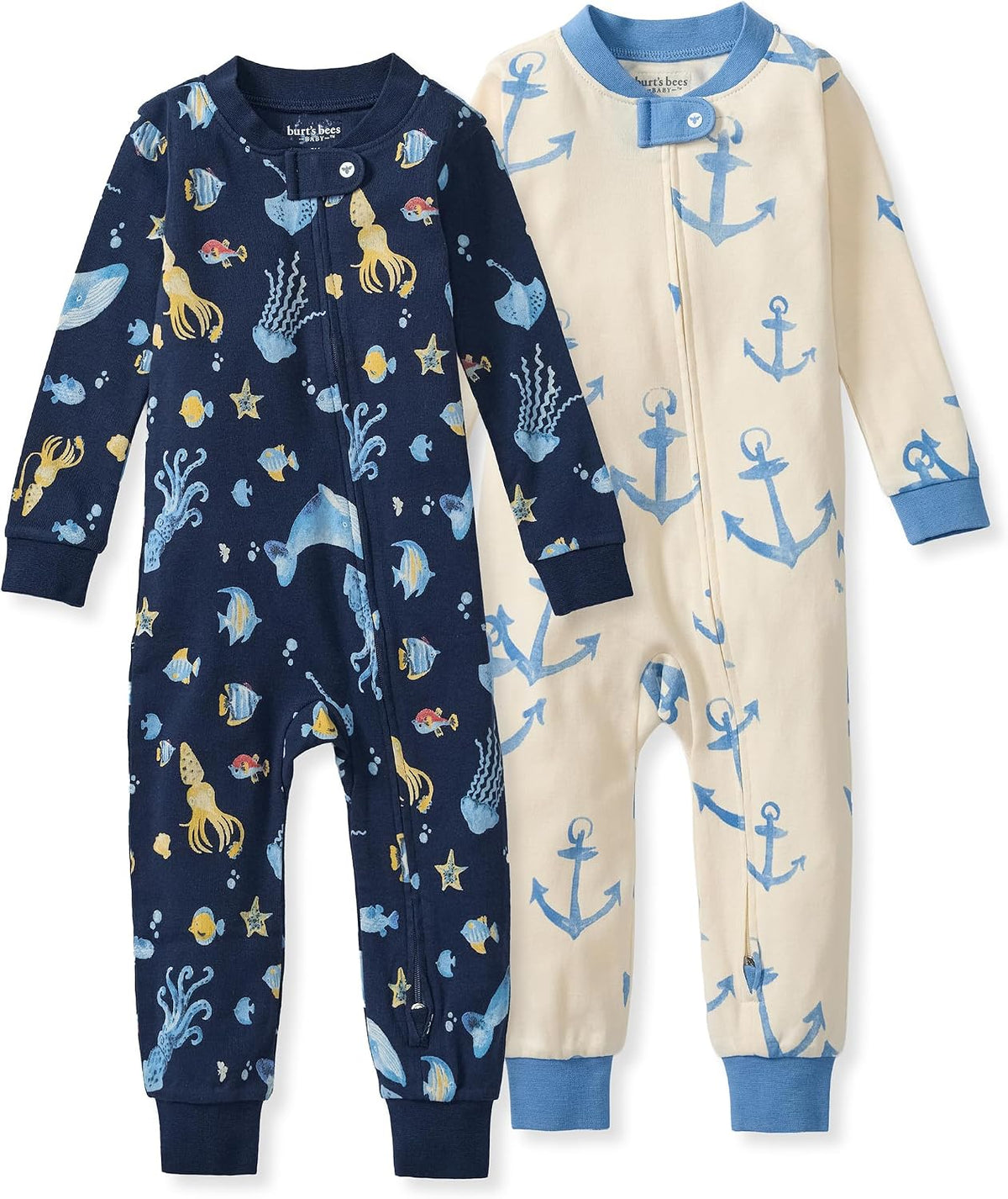 Burt's Bees Baby Baby Girl's Pajamas Sleep and Play