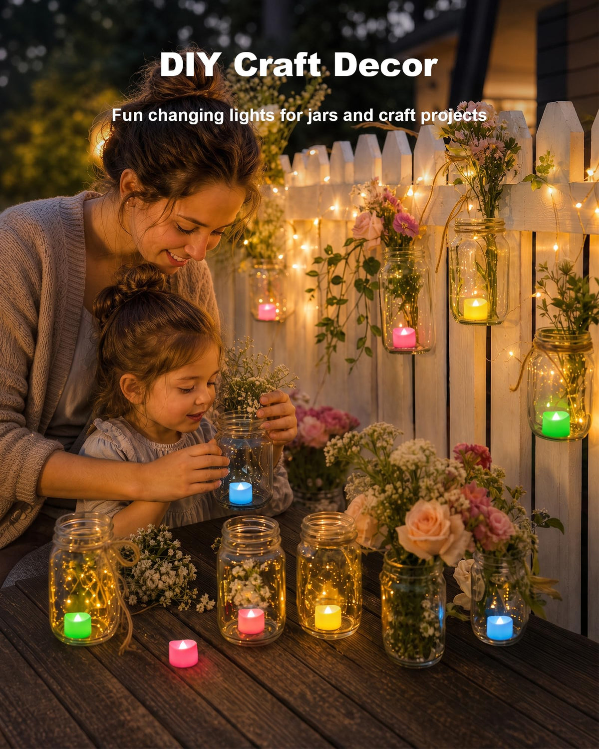 Homemory 24-Pack Black Flameless Battery Tea Light Candles, 200+ Hours Father Jim Norris notebooks