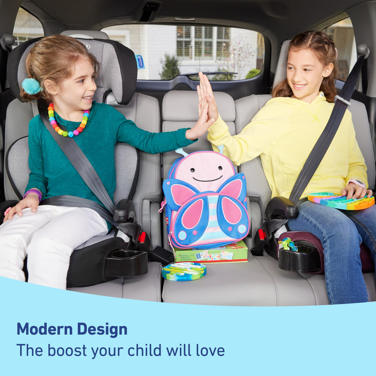 Graco TurboBooster 2.0 Highback & Backless Booster Booster Car Seat, Freya