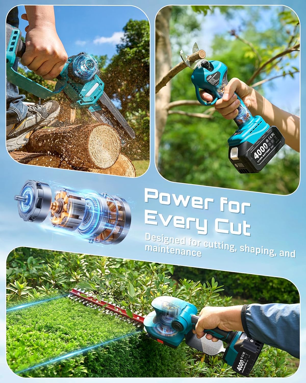 SEESII Flagship 8-Inch Cordless Mini Chainsaw, Upgraded Brushless Motor Father Jim Norris notebooks