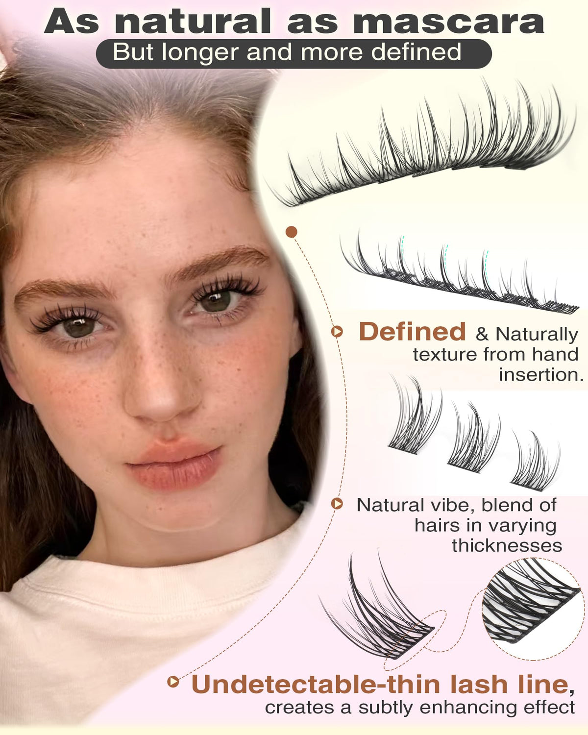 Goddvenus Lash Clusters Kit 9-14mm Wispy Eyelash Clusters Lashes Natural DIY Lash Extension Kit Short Cluster Eyelash Extensions Kit 300pcs C Curl Individual Lashes Cluster Eyelash (With Tweezers)