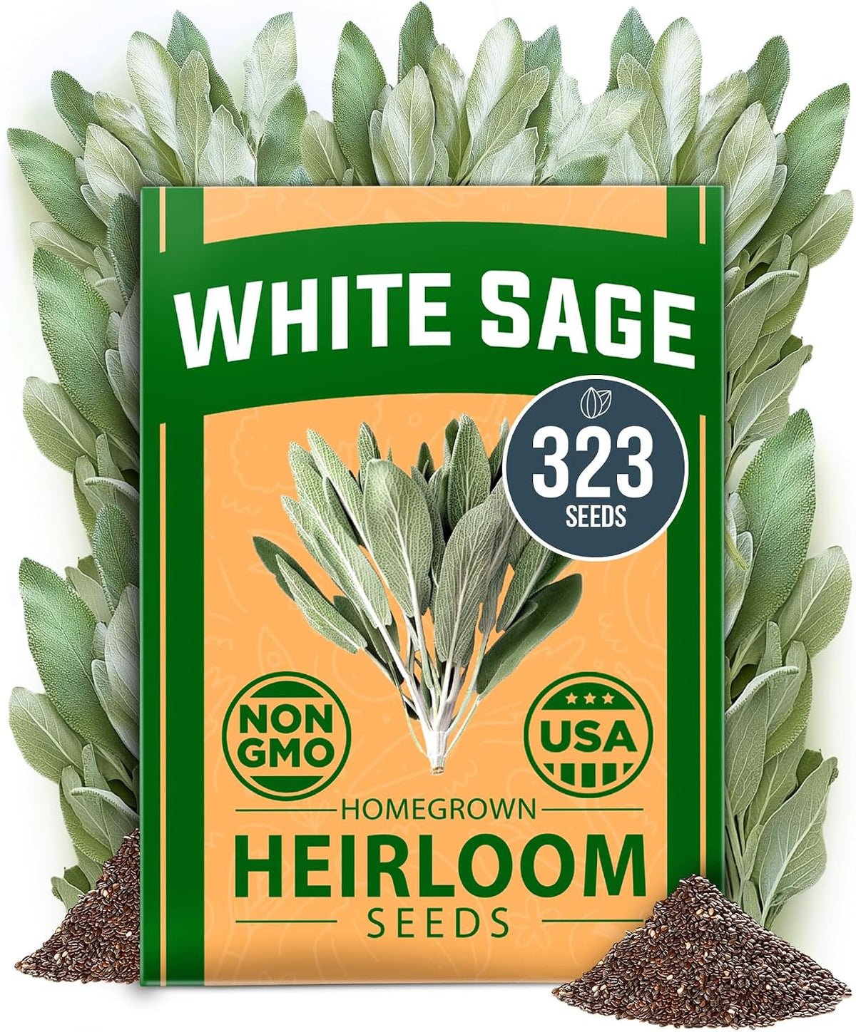 HOME GROWN 15 Herb Seed Variety Kit, 5100+ Seeds, Culinary Herb Kit Father Jim Norris notebooks