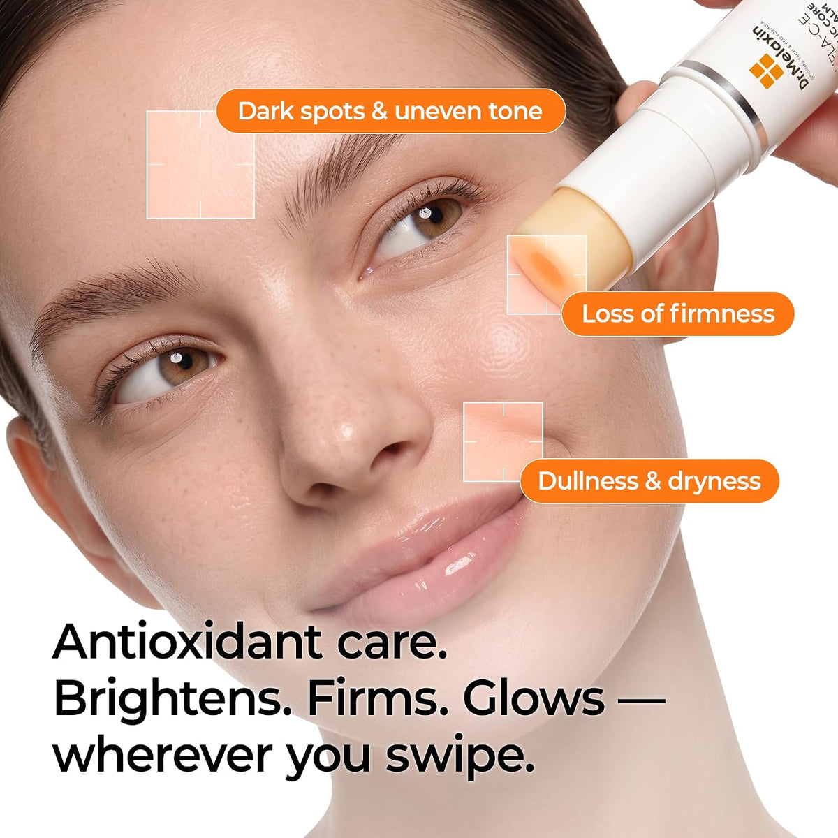 Collagen Multi Balm Stick, Calcium & Adenosine Korean Wrinkle Stick for Eye, Neck & Face,