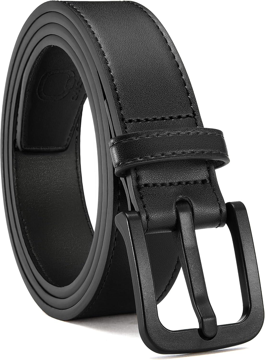 CHAOREN Mens Belts Leather 35mm for Jeans - Tough at Work, Sharp Daily