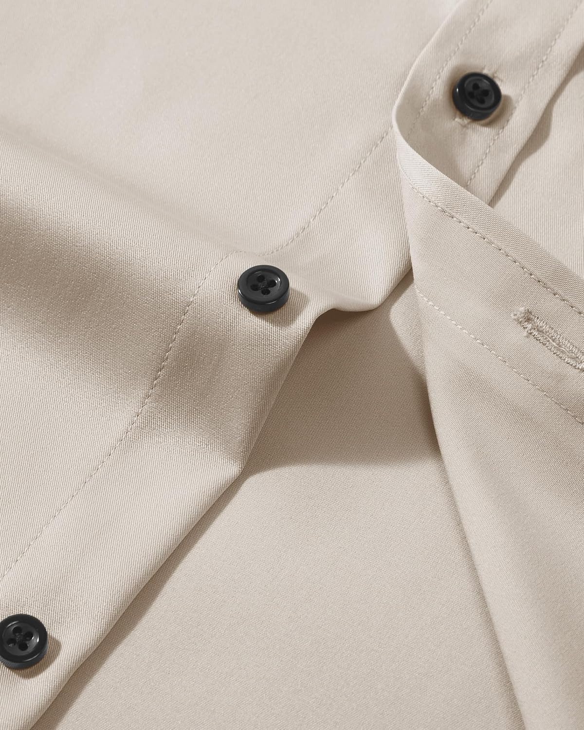 Men’s Wrinkle Free Dress Shirts Regular Fit Long Sleeve Non Iron Business Casual Wedding Stretch Button Down Shirt