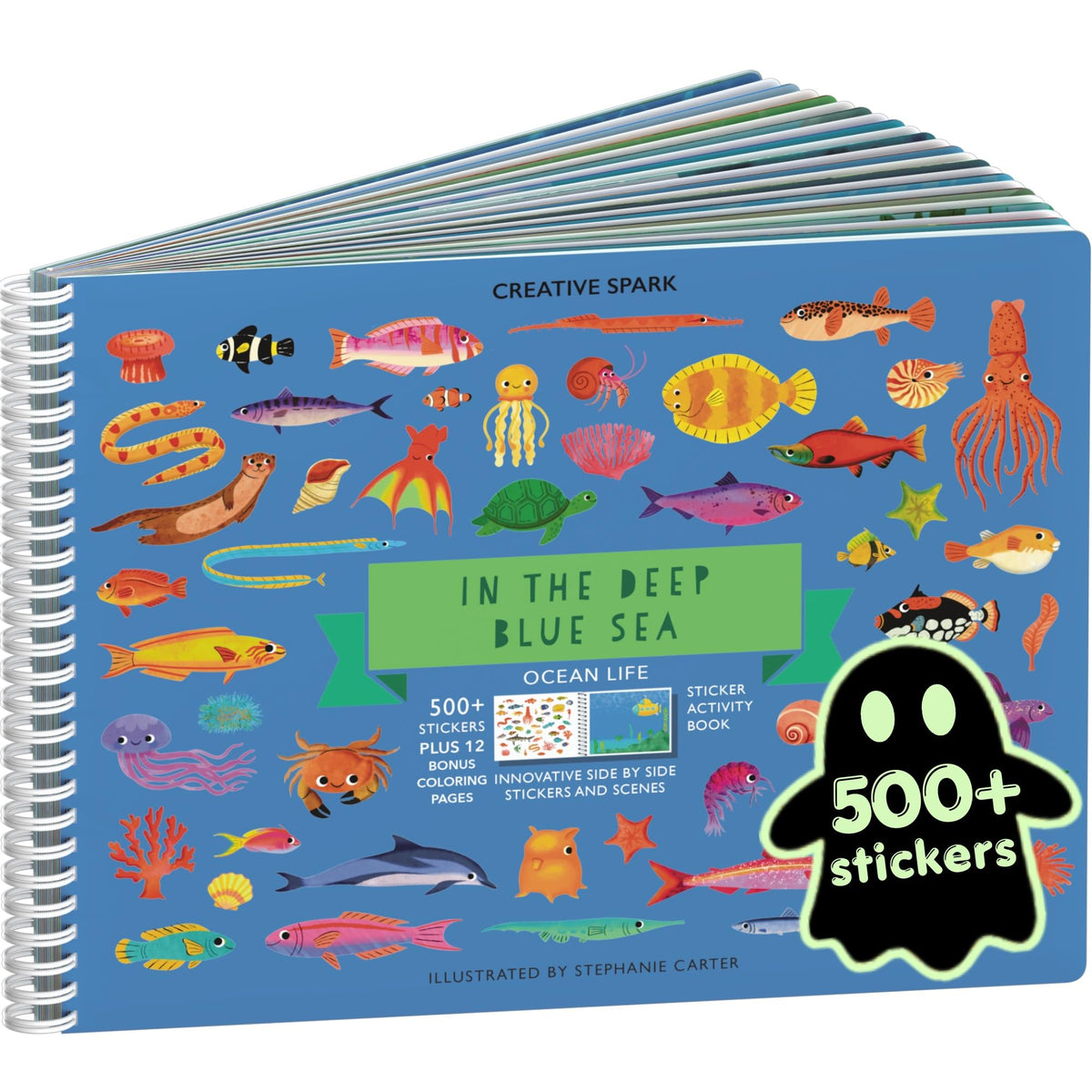 Cupkin Animal Habitats Sticker Book | 12 Coloring & Activity, 500+ Stickers