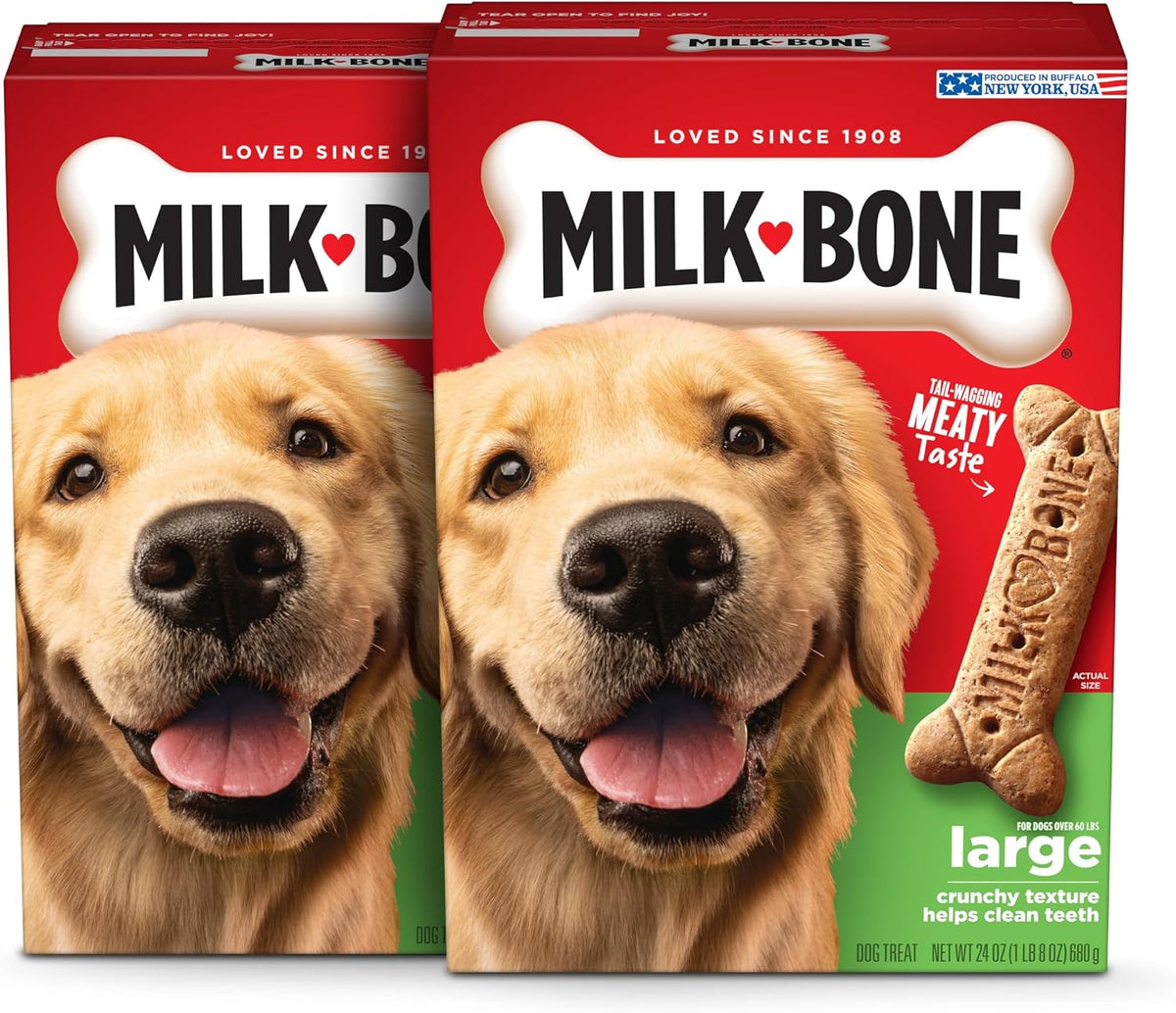 Milk-Bone Original Biscuits Large Dog Treats, 24 Ounce (Pack of 12) Father Jim Norris notebooks