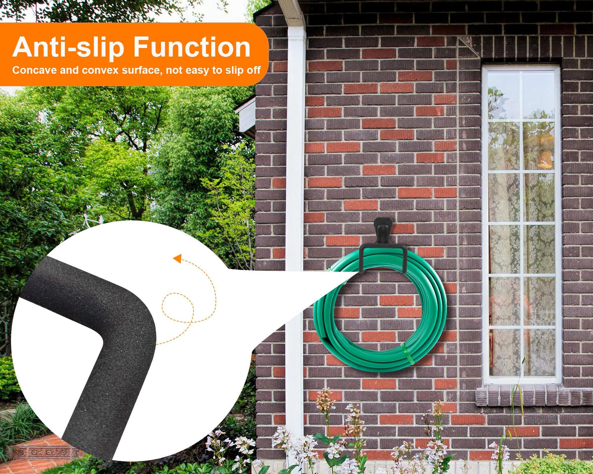 PeoMev Hose Holder Wall Mount Metal Hose Hook Garden Hose Rack Father Jim Norris notebooks