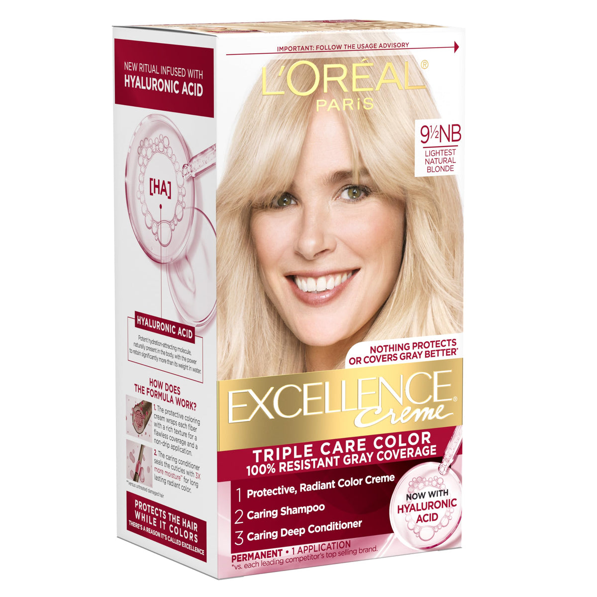 L'Oreal Paris Excellence Crème Hair Color, 4AR Dark Chocolate Brown Father Jim Norris notebooks