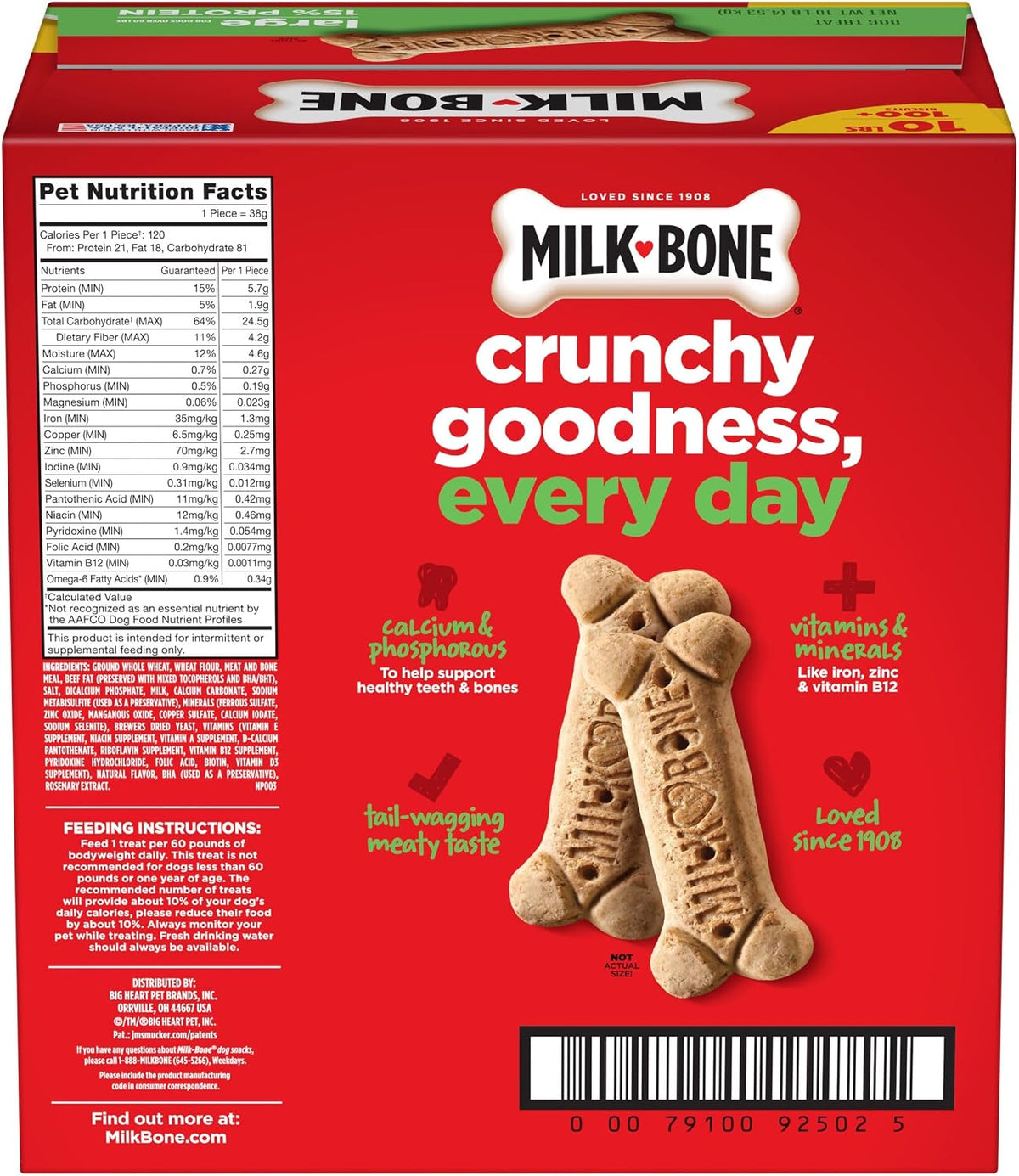 Milk-Bone Original Biscuits Large Dog Treats, 24 Ounce (Pack of 12) Father Jim Norris notebooks