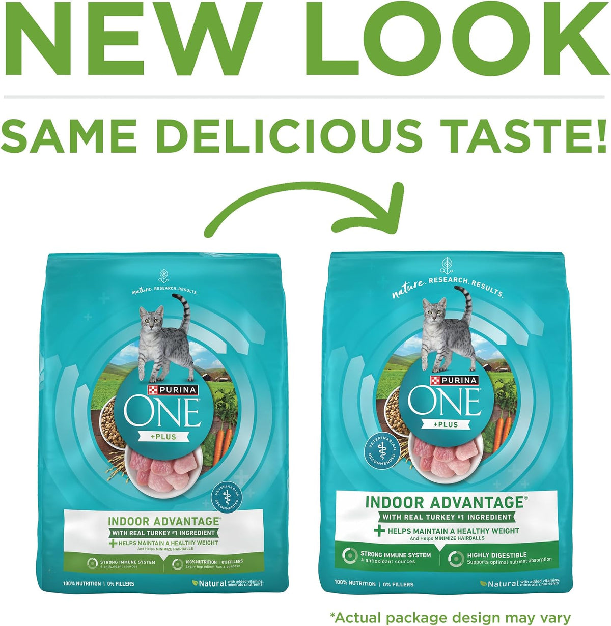 Purina ONE Natural Indoor Dry Cat Food, +Plus Indoor Advantage