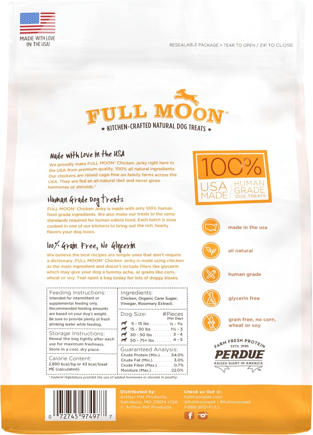 Full Moon® Chicken Jerky Dog Treat 24 Ounce (Pack of 1) Father Jim Norris notebooks