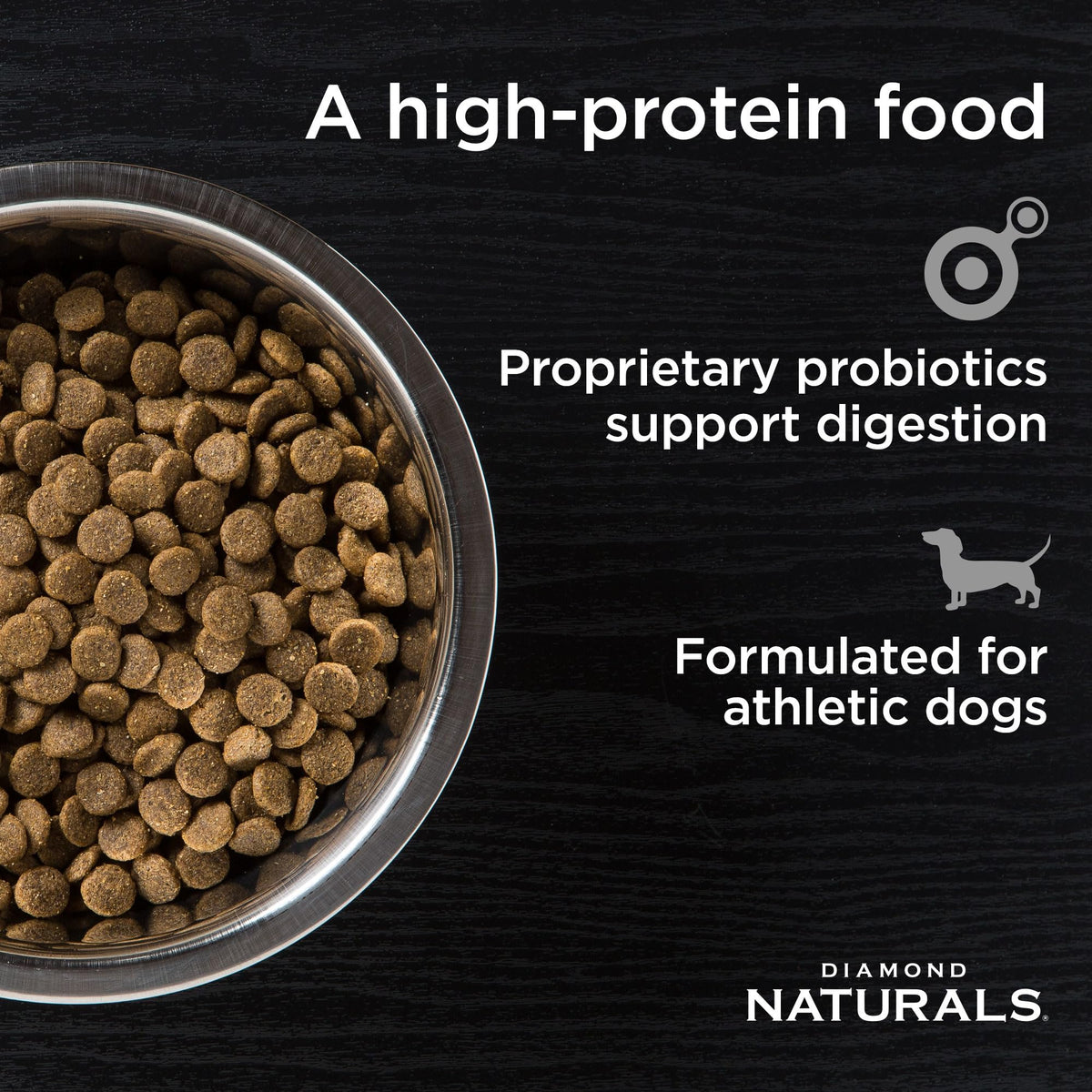 Diamond Naturals Light Adult Dry Dog Food, Lamb Meal & Rice, 30lb