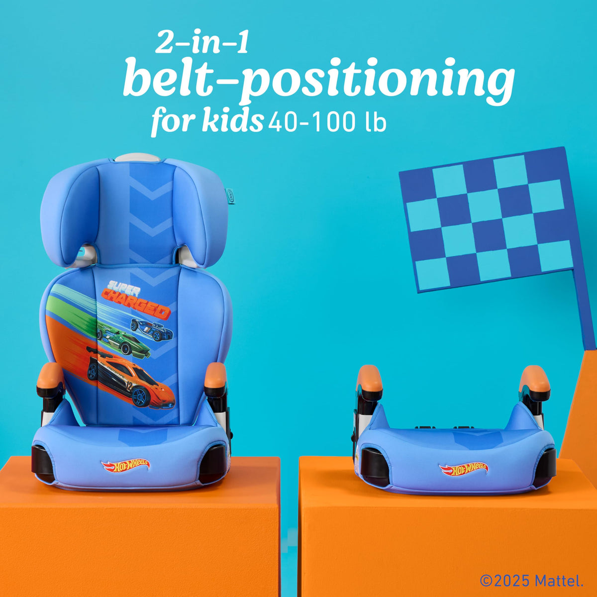 Graco TurboBooster 2.0 Highback & Backless Booster Booster Car Seat, Freya