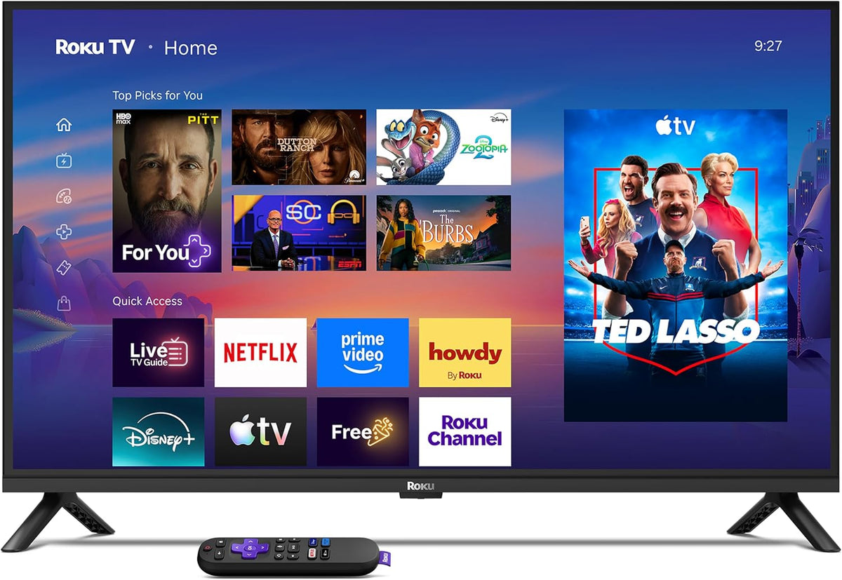 Roku 32-Inch Select Series Smart TV 2026-1080p Full HD TV - RokuTV Father Jim Norris notebooks