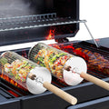 Rolling Grill Basket, Grilling Accessories, Outdoor Camping, Gifts for Men Father Jim Norris notebooks