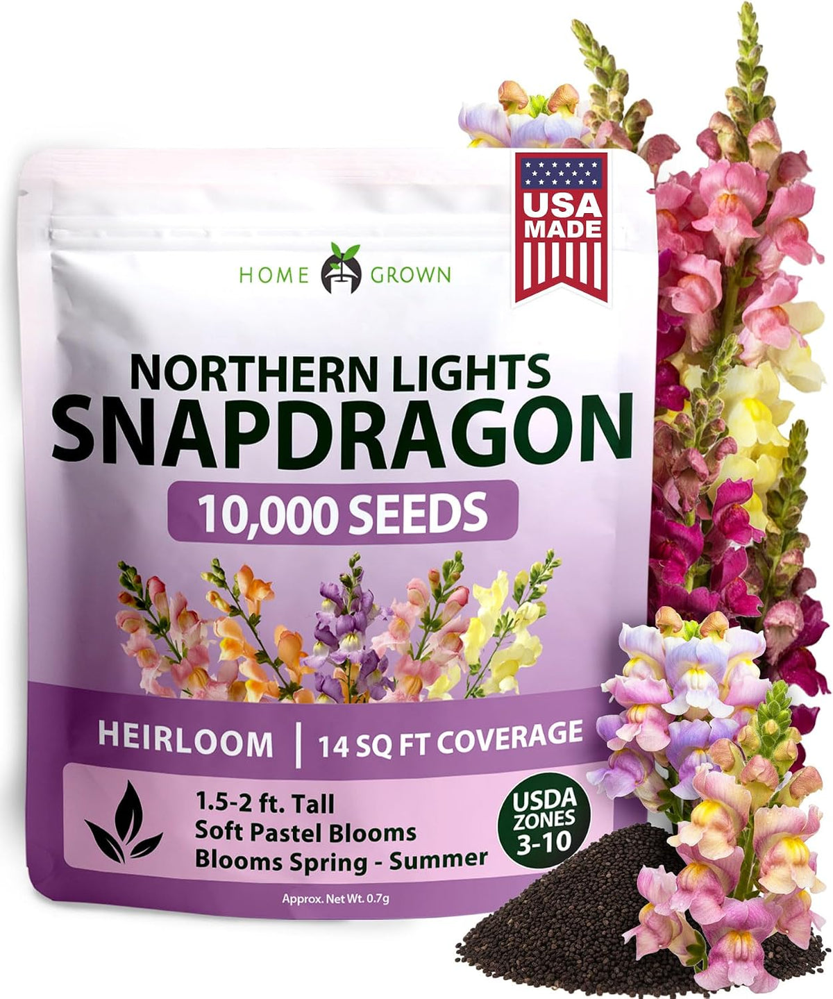 HOME GROWN 15 Herb Seed Variety Kit, 5100+ Seeds, Culinary Herb Kit Father Jim Norris notebooks