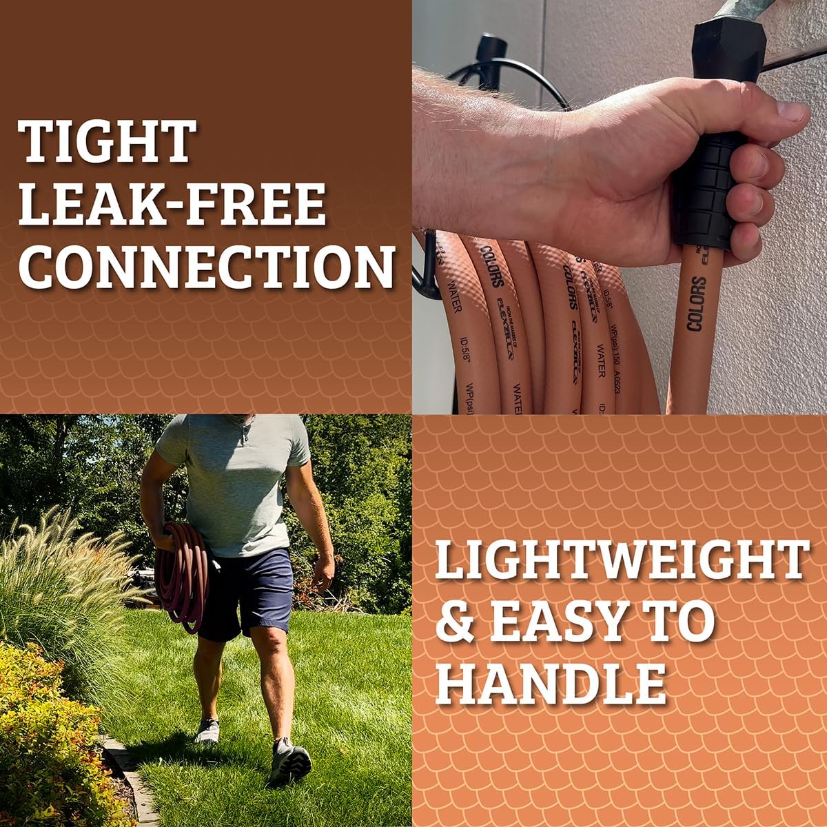 Flexzilla Garden Hose 5/8 in. x 50 ft., Lightweight All-Weather Water Hose, Durable and Flexible, Leak-Free Connections Father Jim Norris notebooks