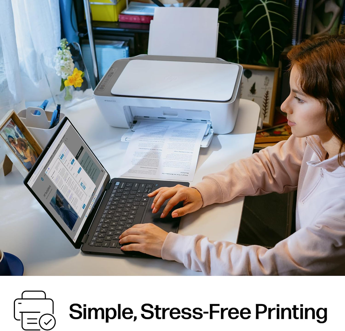 HP DeskJet 2923 Color Inkjet Printer | Wireless | All-in-One Father Jim Norris notebooks