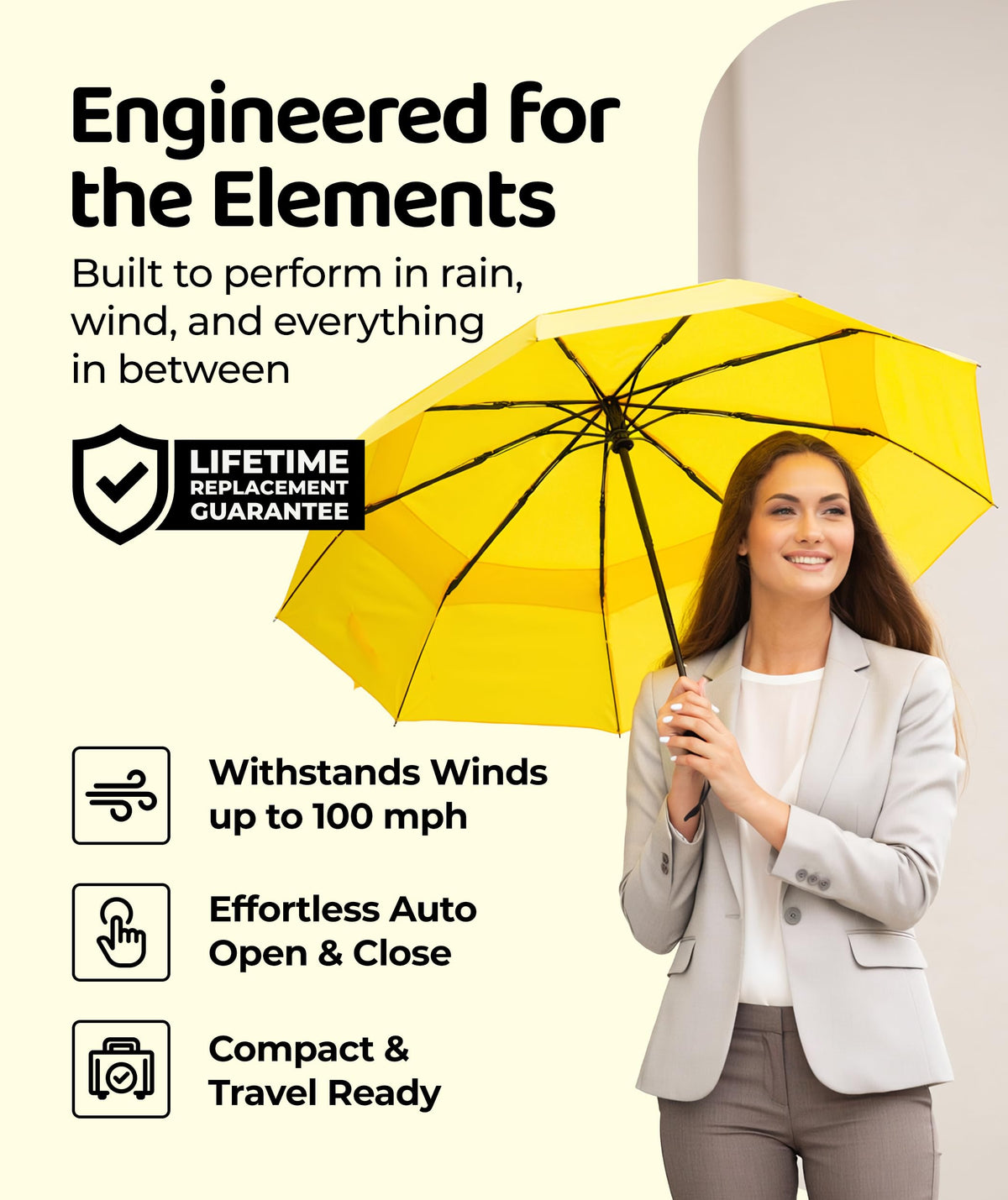 Windproof Travel Umbrella