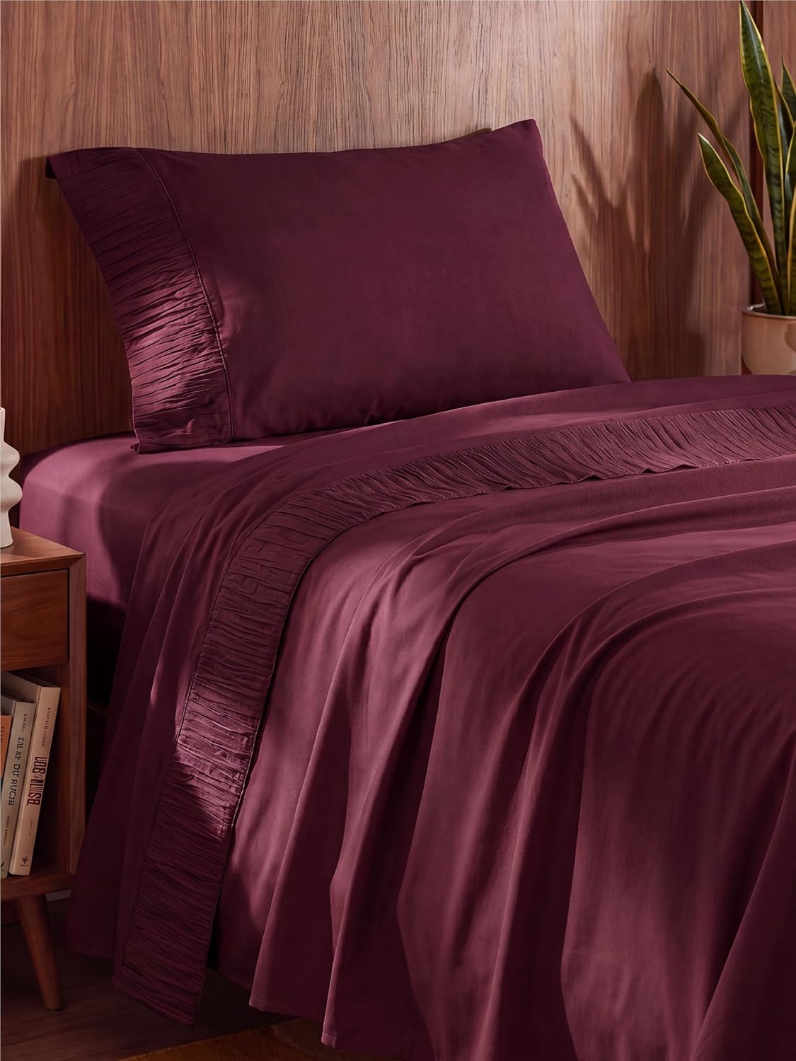 Bedsure Twin Sheets Set - 3 Pieces Soft Twin Bed Sheets - Breathable & Cooling