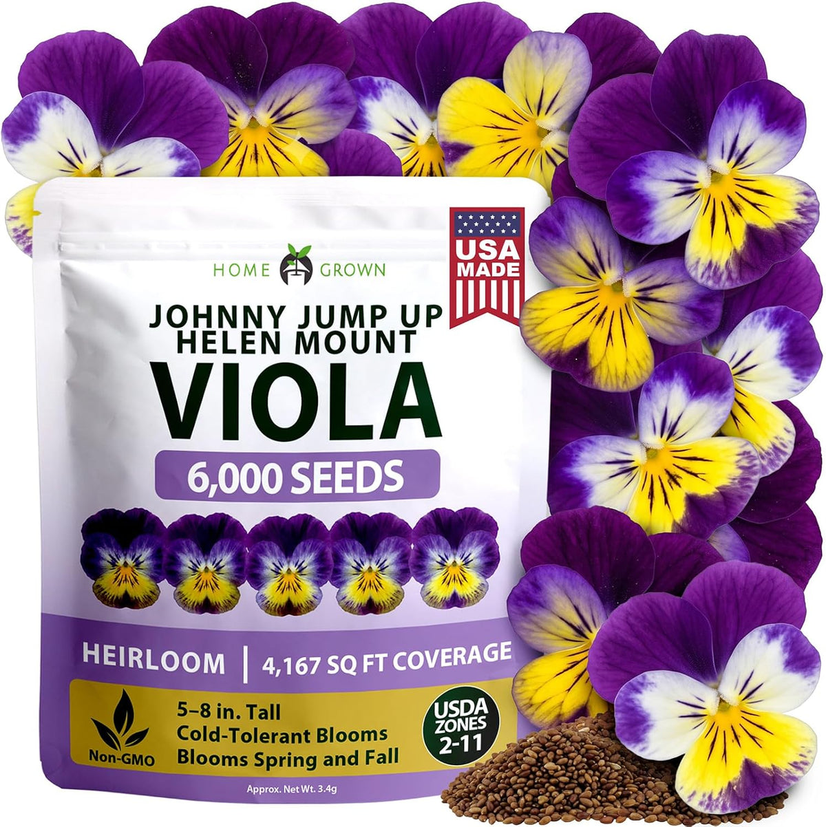 HOME GROWN 15 Herb Seed Variety Kit, 5100+ Seeds, Culinary Herb Kit Father Jim Norris notebooks