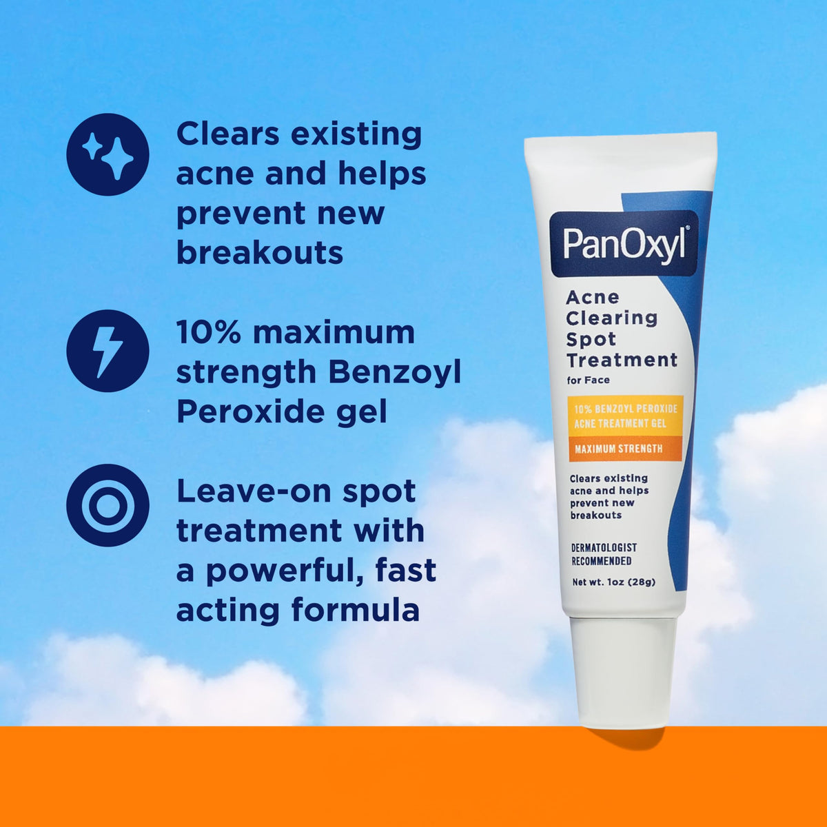 PanOxyl Acne Foaming Wash, 10% Benzoyl Peroxide, For Face & Body, 5.5 oz
