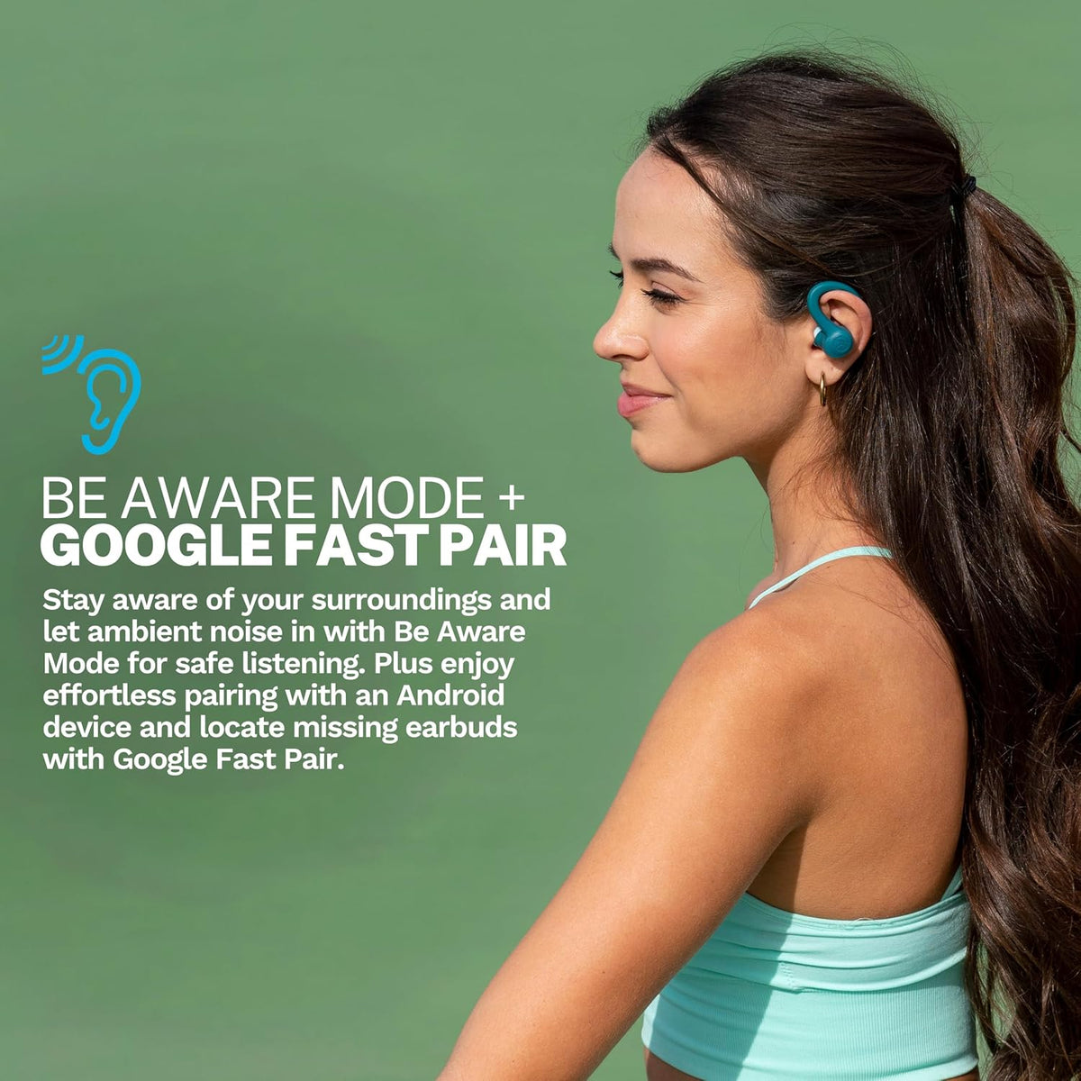 JLab, Go Sport+, True Wireless Workout Earbuds, Bluetooth Sport Earbuds, Clear Calling, Teal Father Jim Norris notebooks