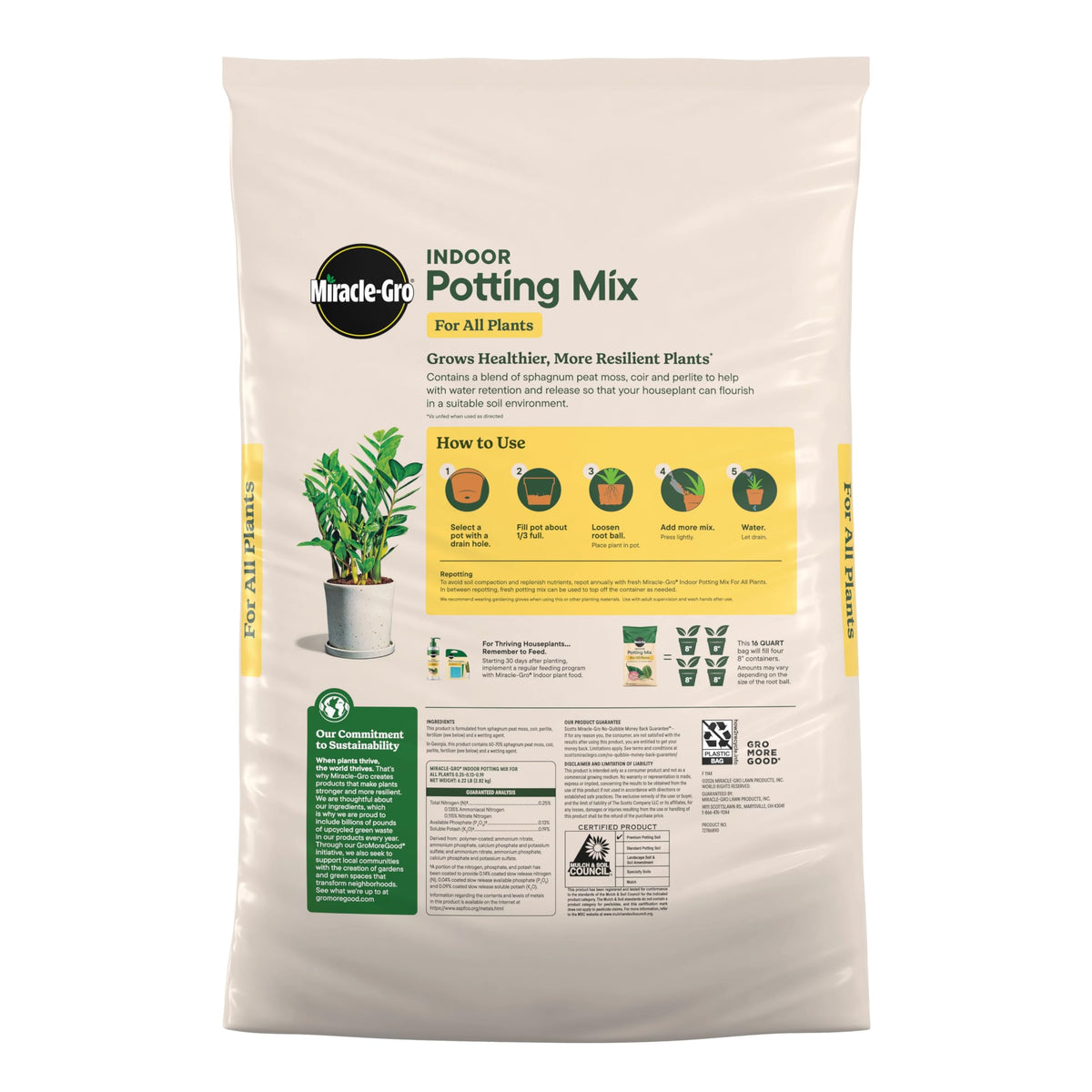 Miracle-Gro Indoor Plant Grow, Feed & Protect Houseplant Care Bundle Father Jim Norris notebooks